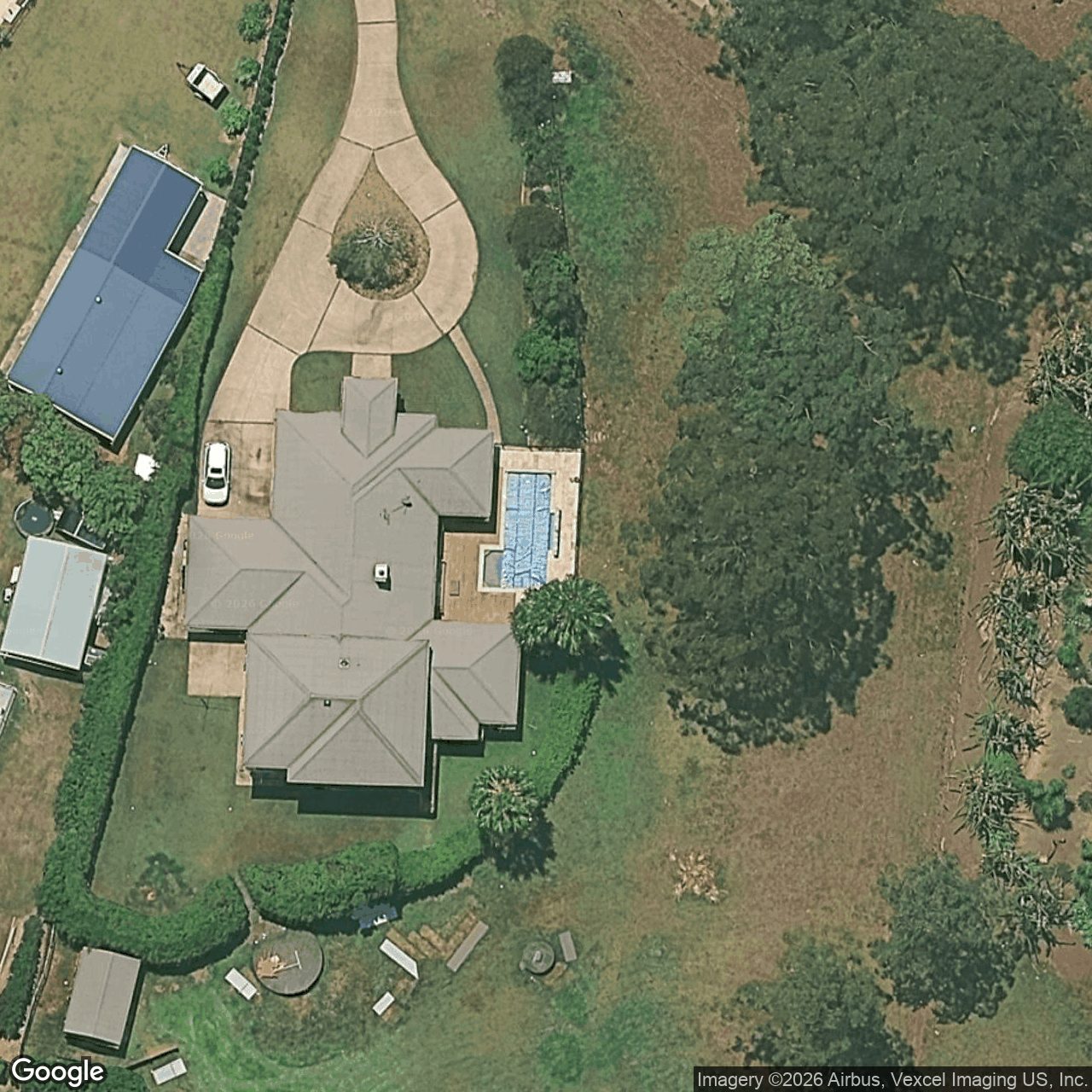 Aerial view of 7 Joyce Court, Tallebudgera QLD 4228