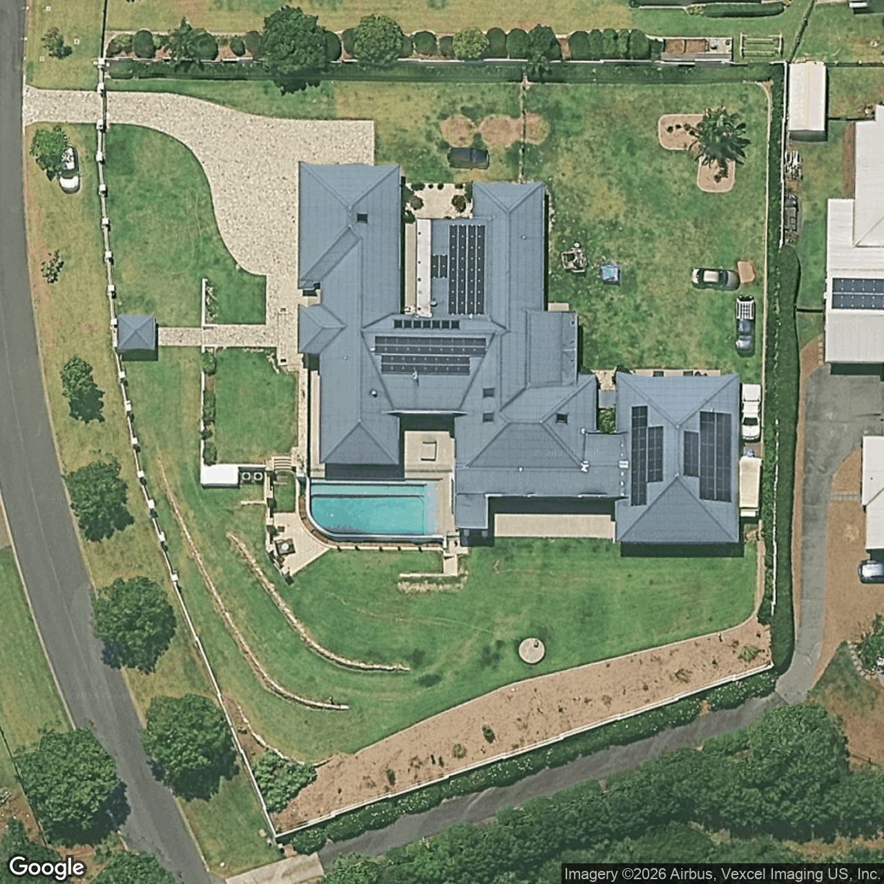 Aerial view of 48 Samuel Drive, Tallebudgera QLD 4228
