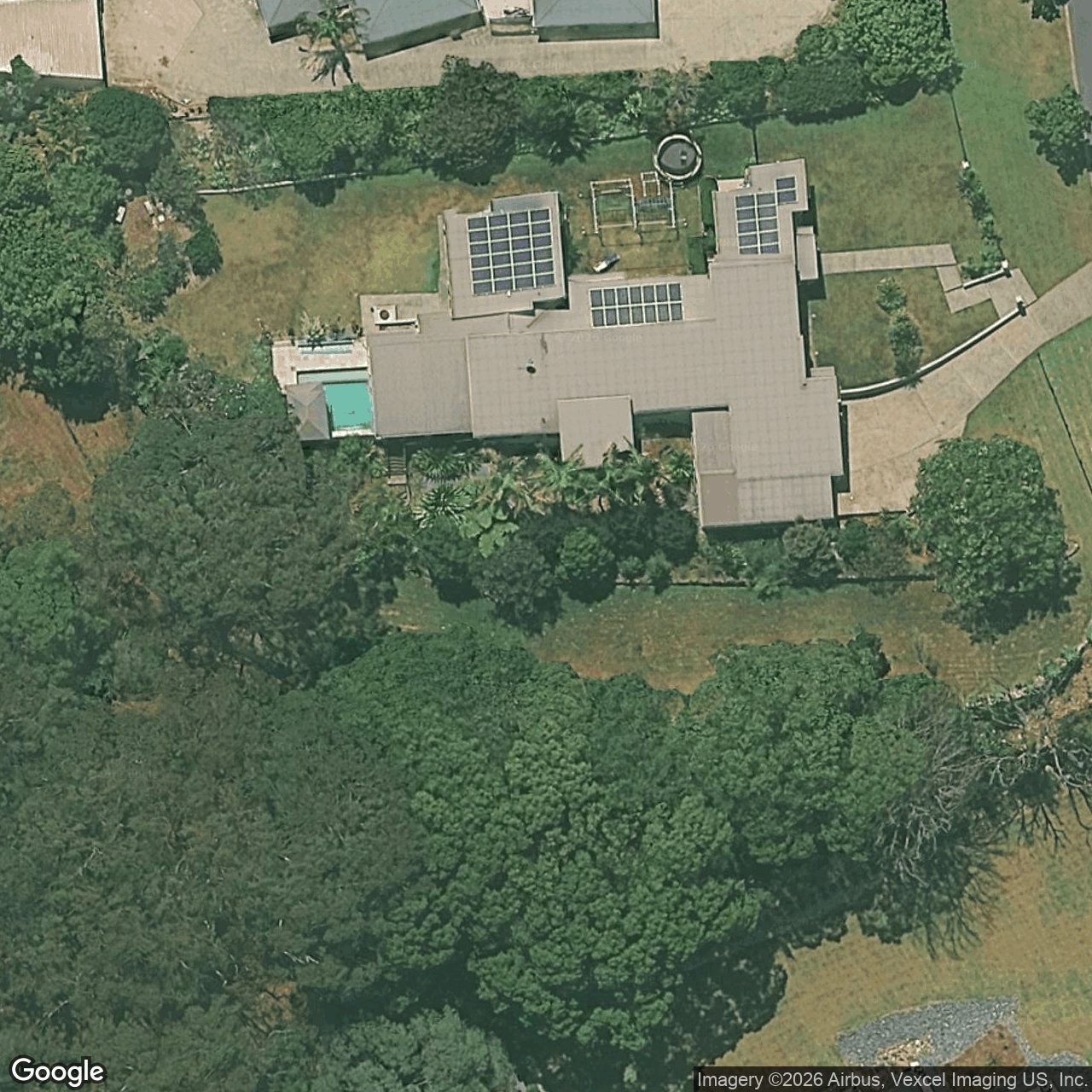 Aerial view of 37 Samuel Drive, Tallebudgera QLD 4228