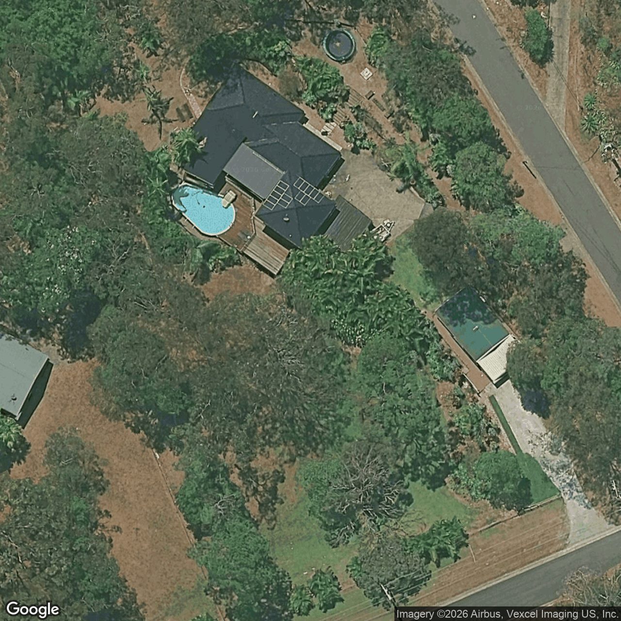 Aerial view of 8 Karragata Court, Tallebudgera QLD 4228