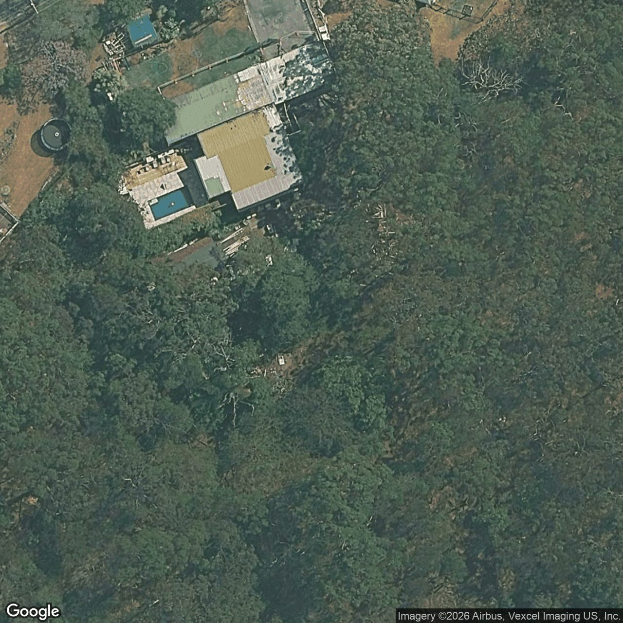 Aerial view of 21 Fenton Drive, Tallebudgera QLD 4228