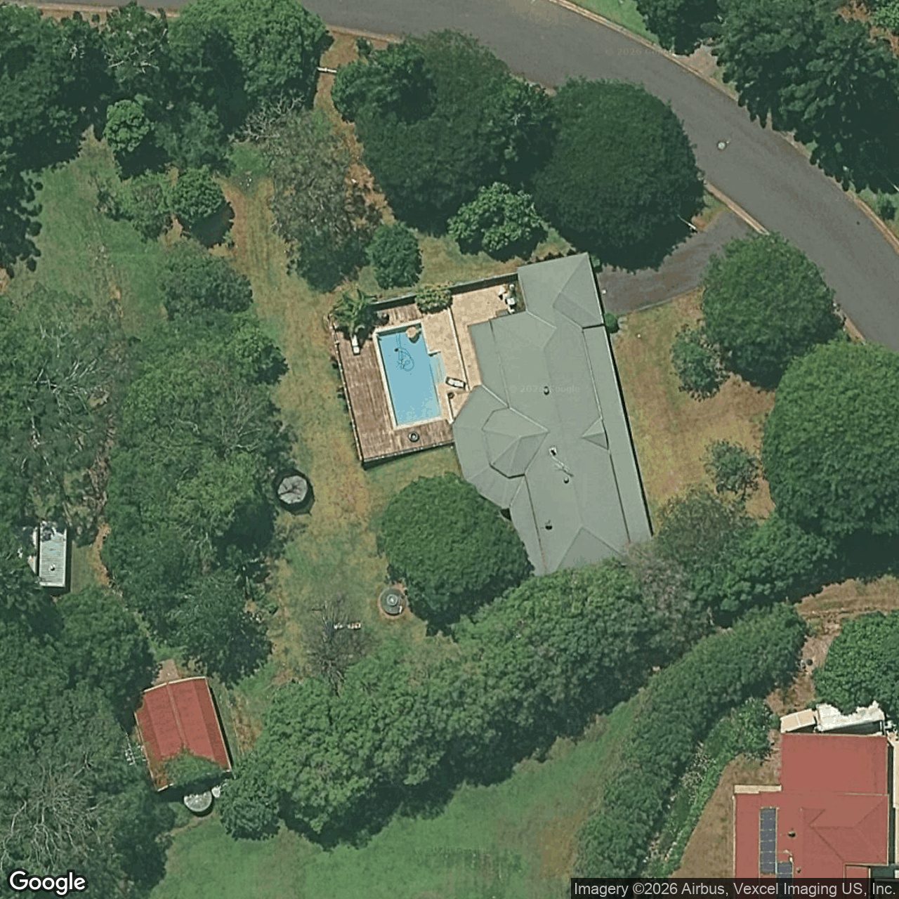 Aerial view of 99 Valley Drive, Tallebudgera QLD 4228
