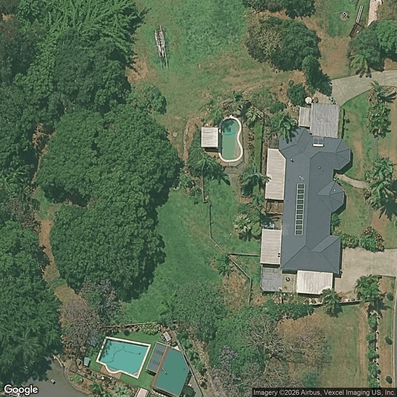 Aerial view of 111 Valley Drive, Tallebudgera QLD 4228