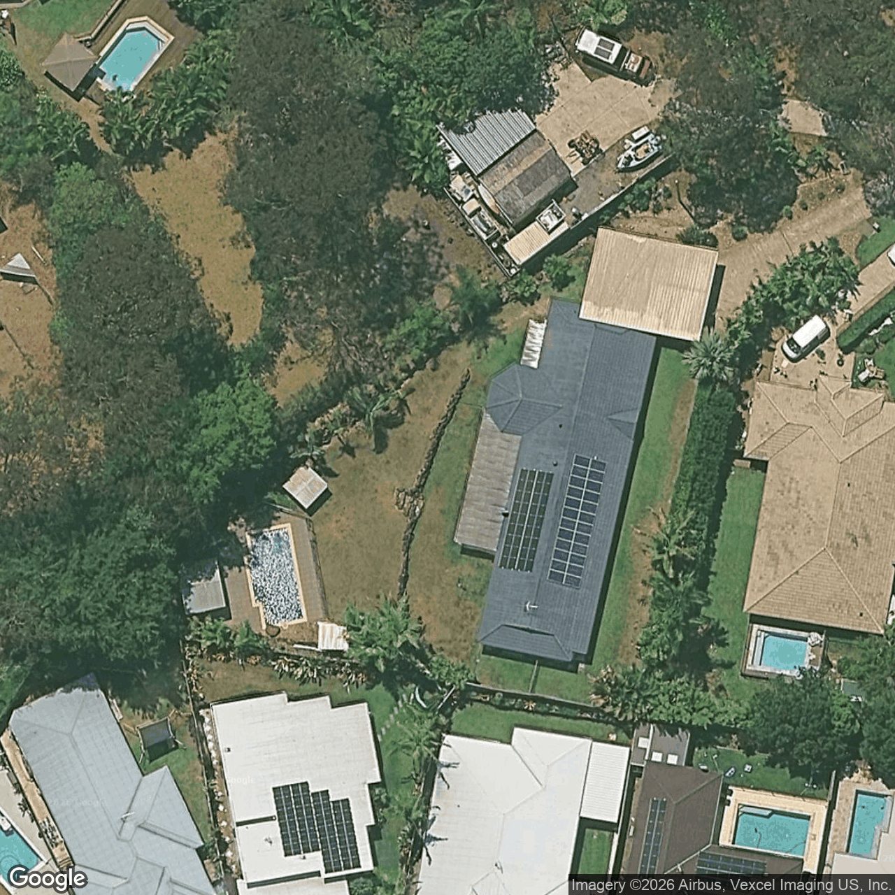 Aerial view of 16 Staatz Court, Tallebudgera QLD 4228