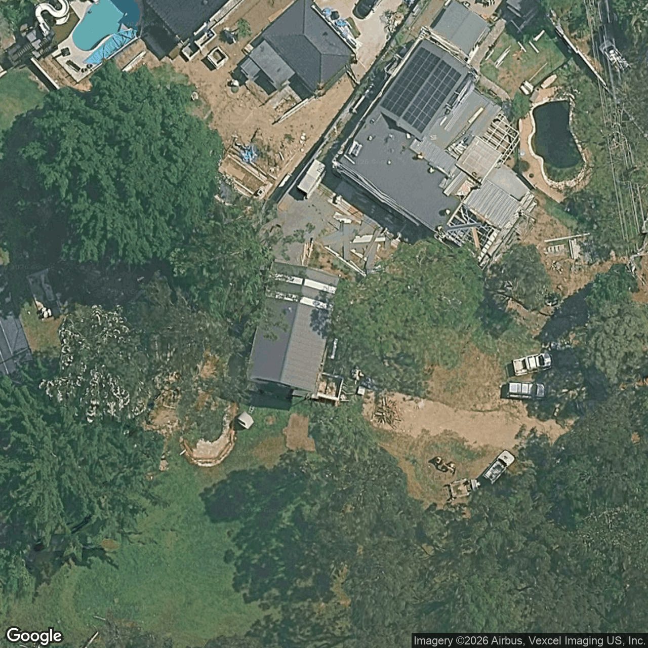 Aerial view of 17 Heather Street, Tallebudgera QLD 4228