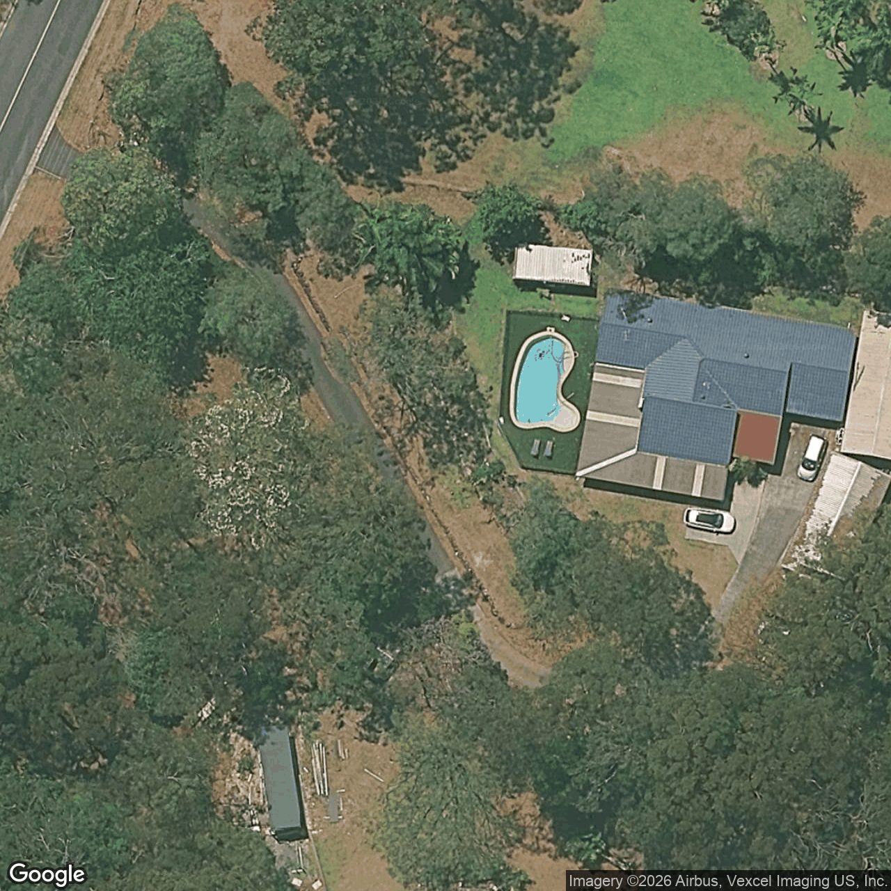 Aerial view of 56 Goolabah Drive, Tallebudgera QLD 4228