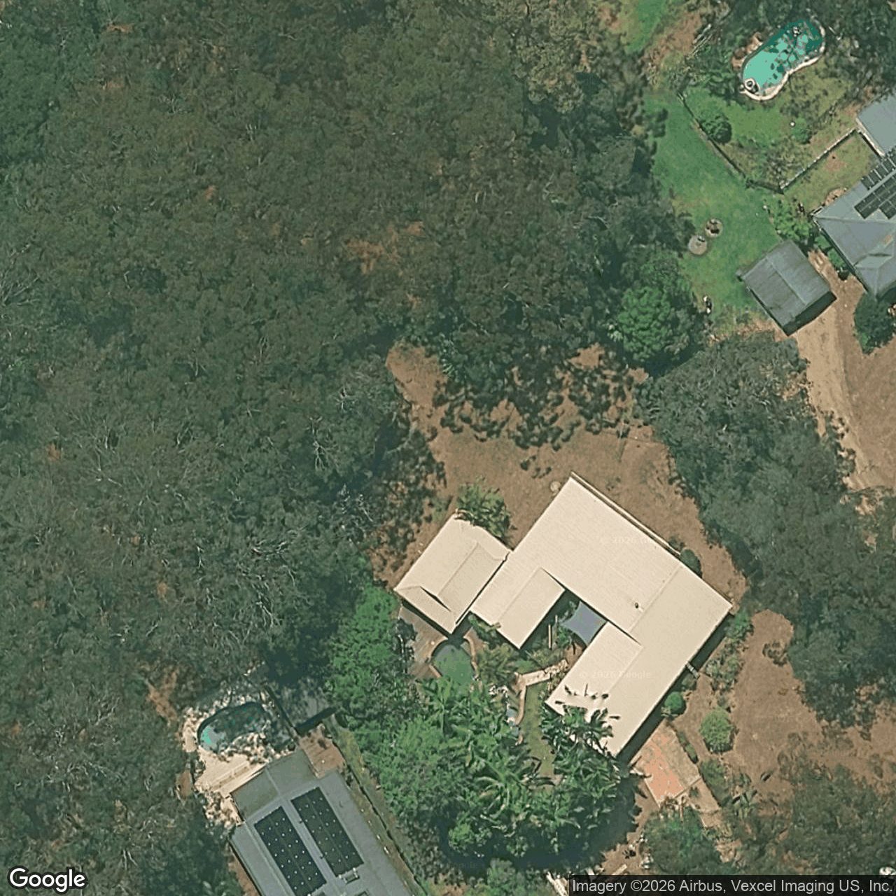 Aerial view of 6 Yandala Place, Tallebudgera QLD 4228