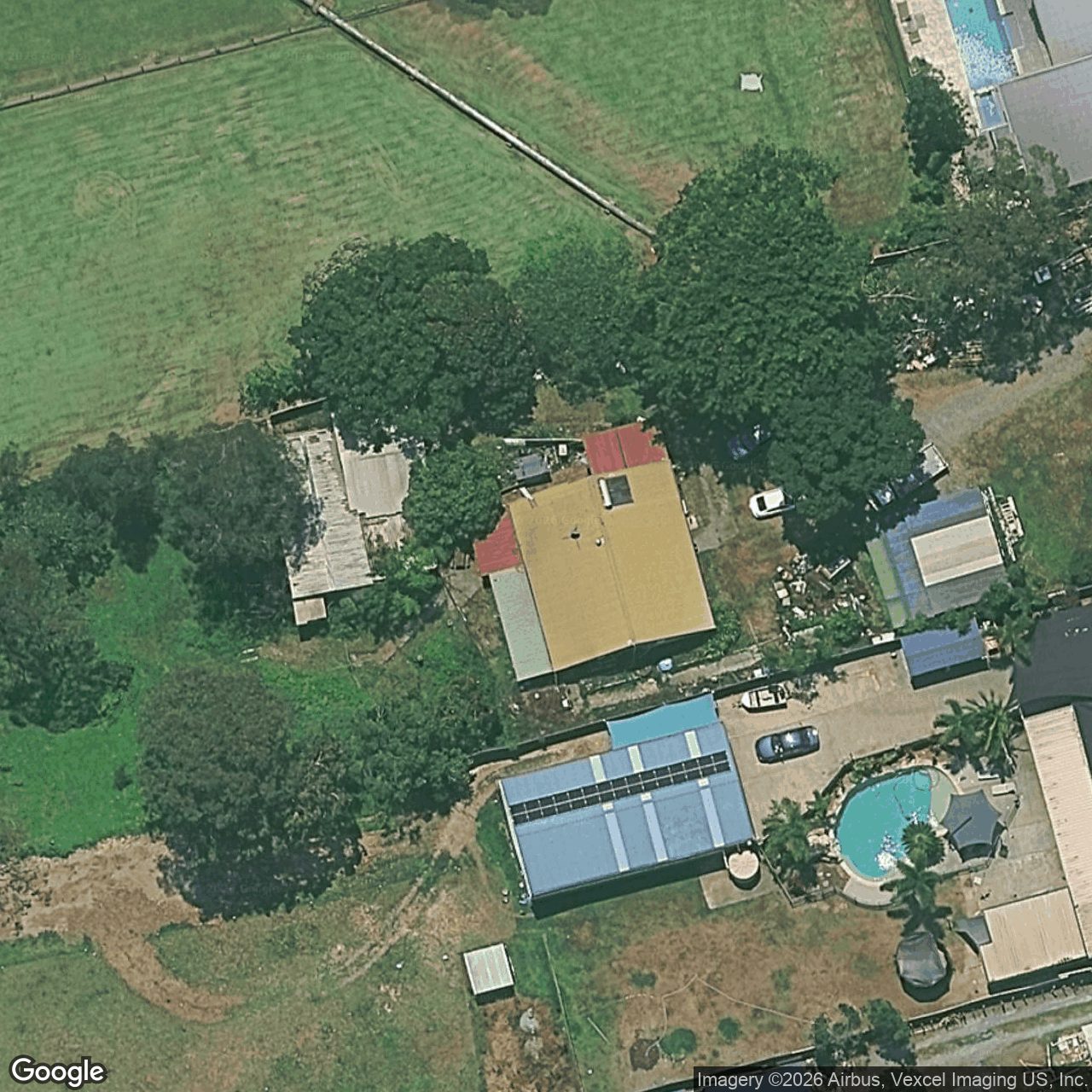 Aerial view of 27 Larch Street, Tallebudgera QLD 4228