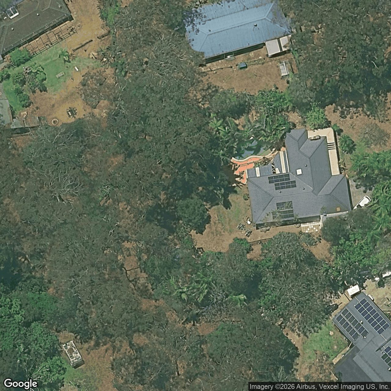 Aerial view of 64 Goolabah Drive, Tallebudgera QLD 4228