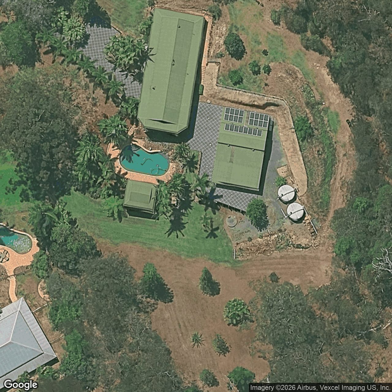 Aerial view of 9 Aringa Way, Tallebudgera QLD 4228
