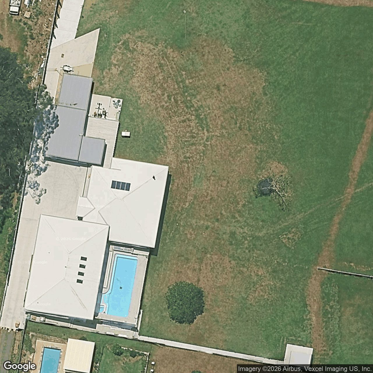 Aerial view of 70 Andrews Road, Tallebudgera QLD 4228