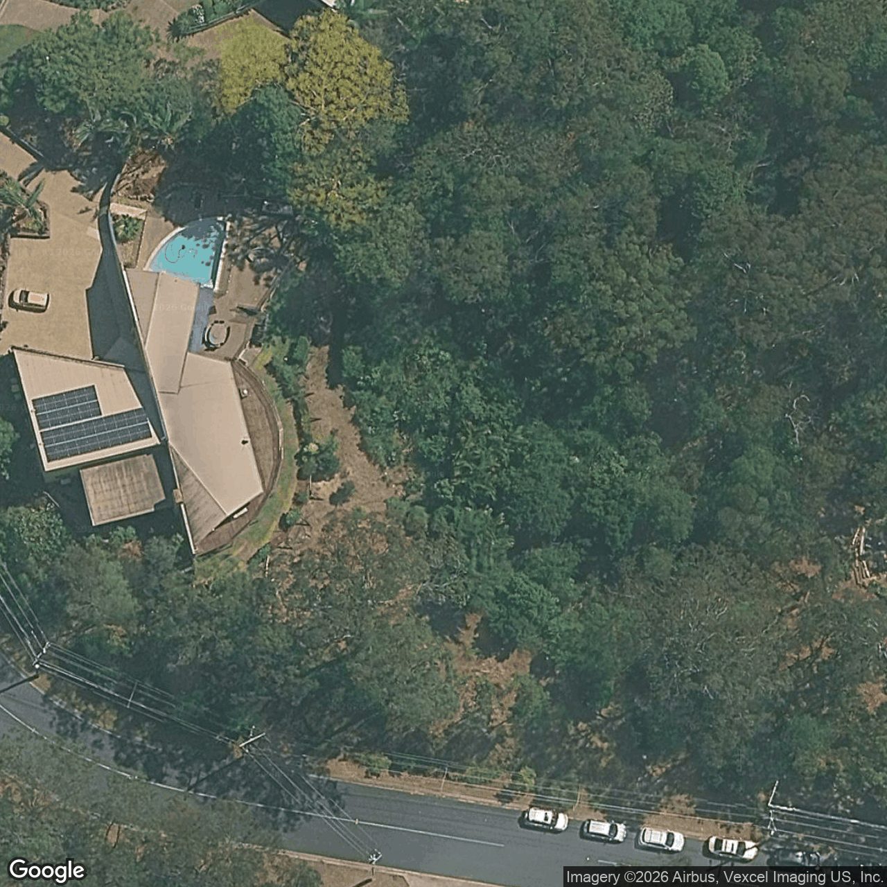 Aerial view of 11 Sullivan Road, Tallebudgera QLD 4228