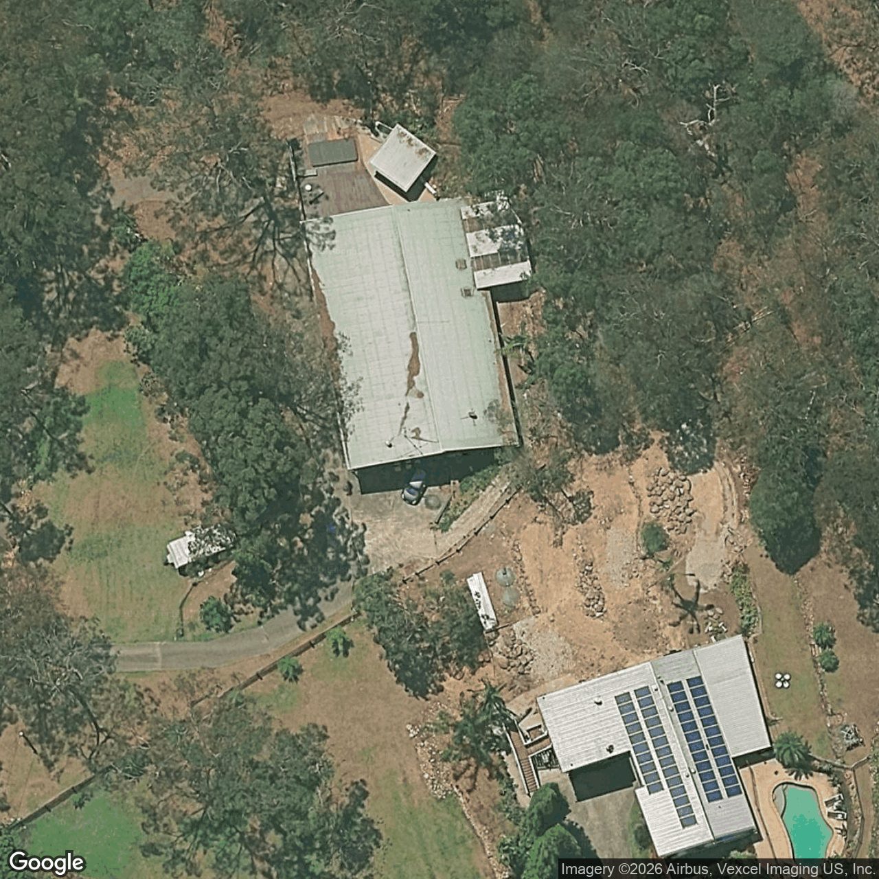Aerial view of 14 Aringa Way, Tallebudgera QLD 4228