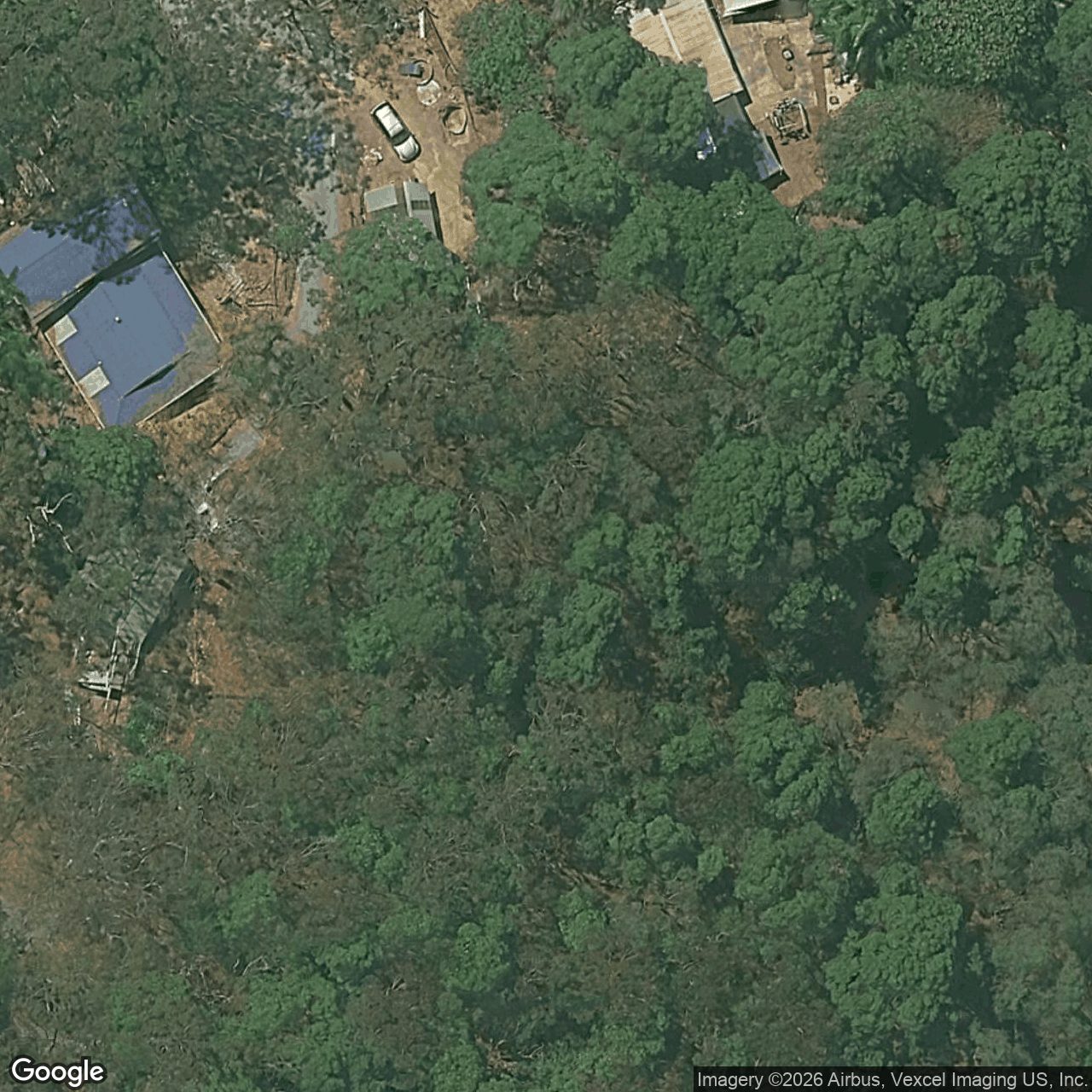 Aerial view of 401 Tallebudgera Connection Road, Tallebudgera QLD 4228