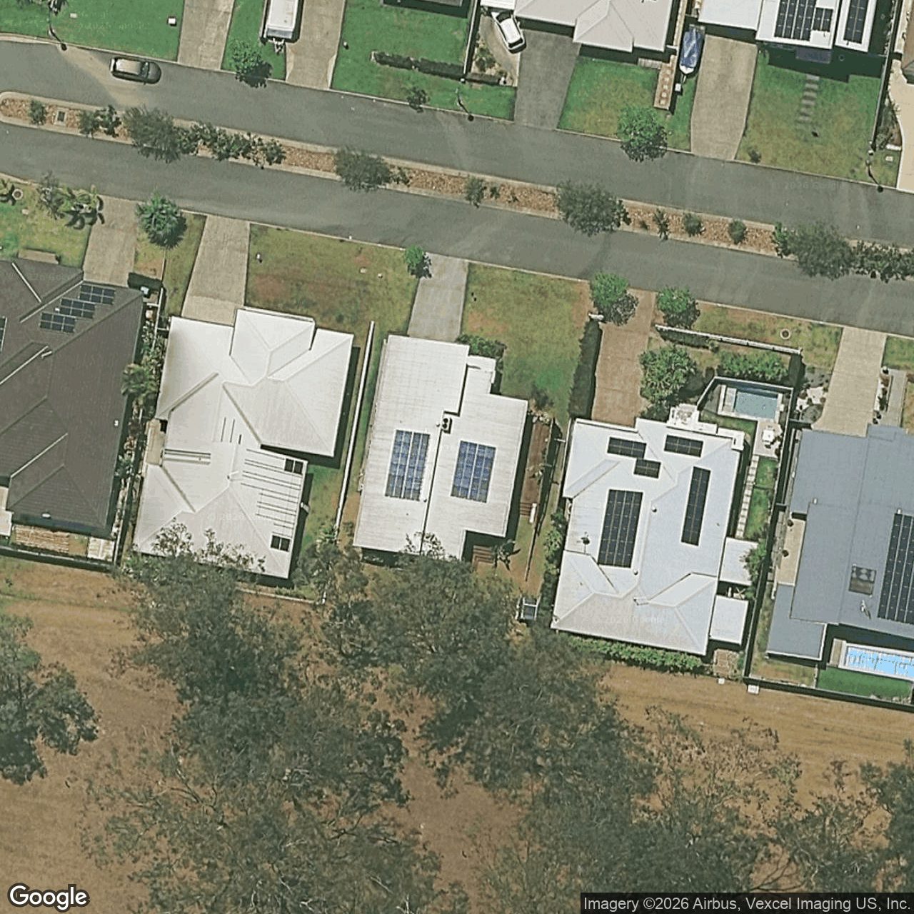 Aerial view of 12 Hidden Cove, Tallebudgera QLD 4228