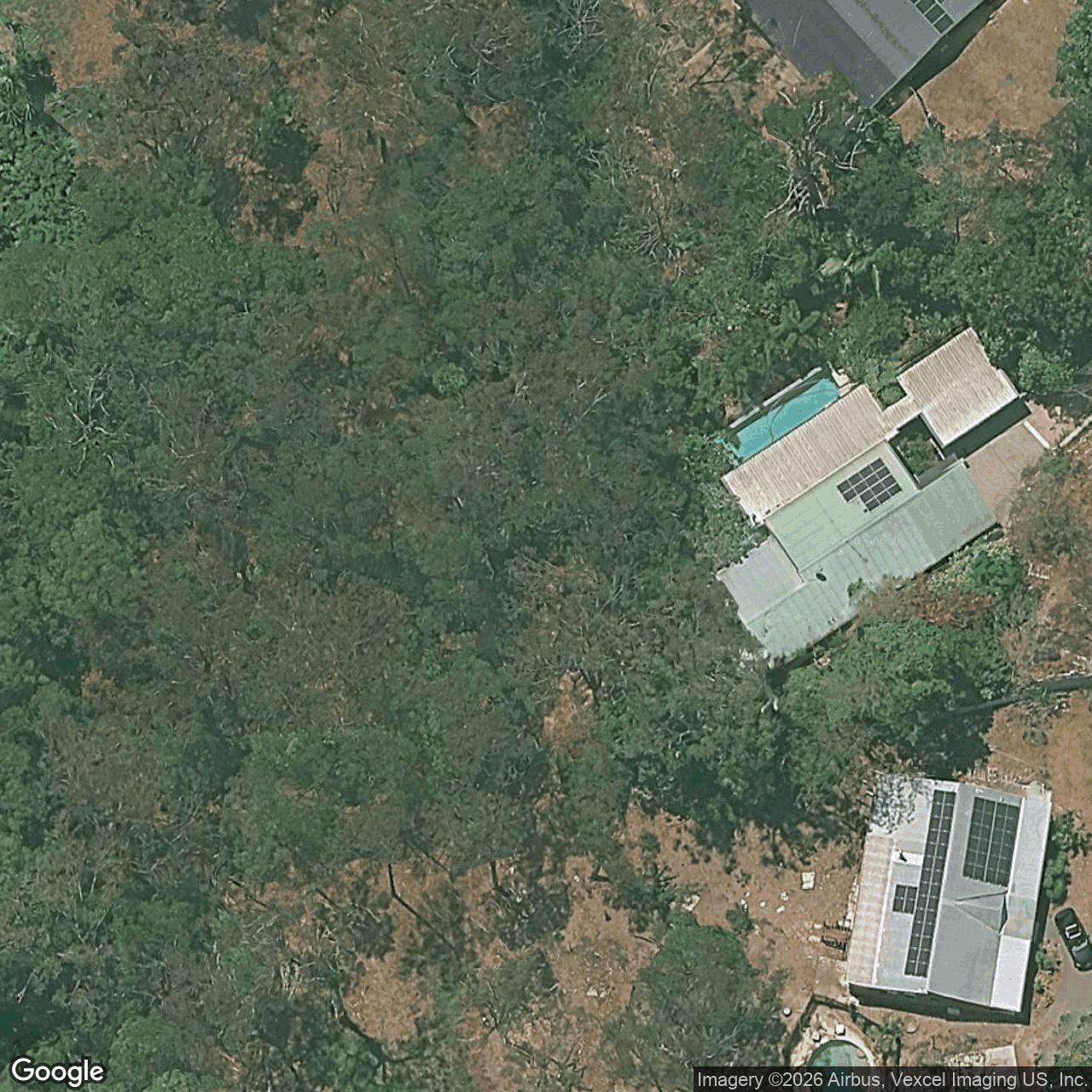 Aerial view of 9 Jedda Street, Tallebudgera QLD 4228