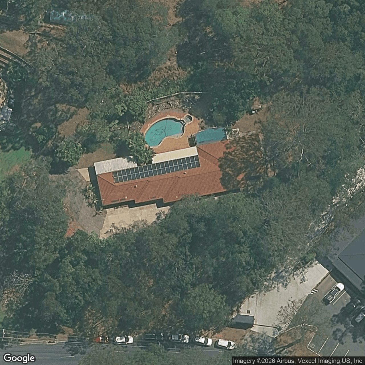 Aerial view of 3 Sullivan Road, Tallebudgera QLD 4228
