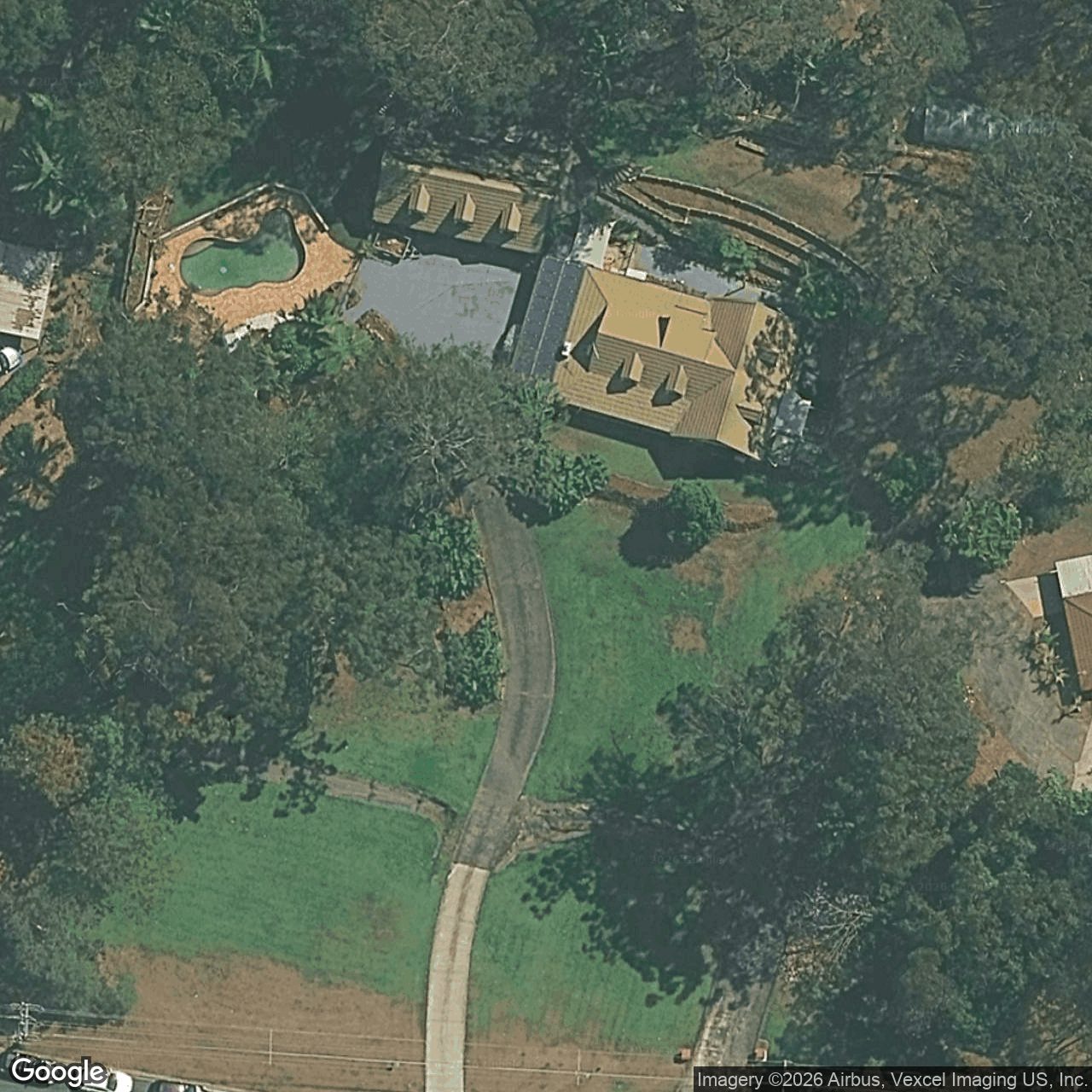 Aerial view of 5 Sullivan Road, Tallebudgera QLD 4228