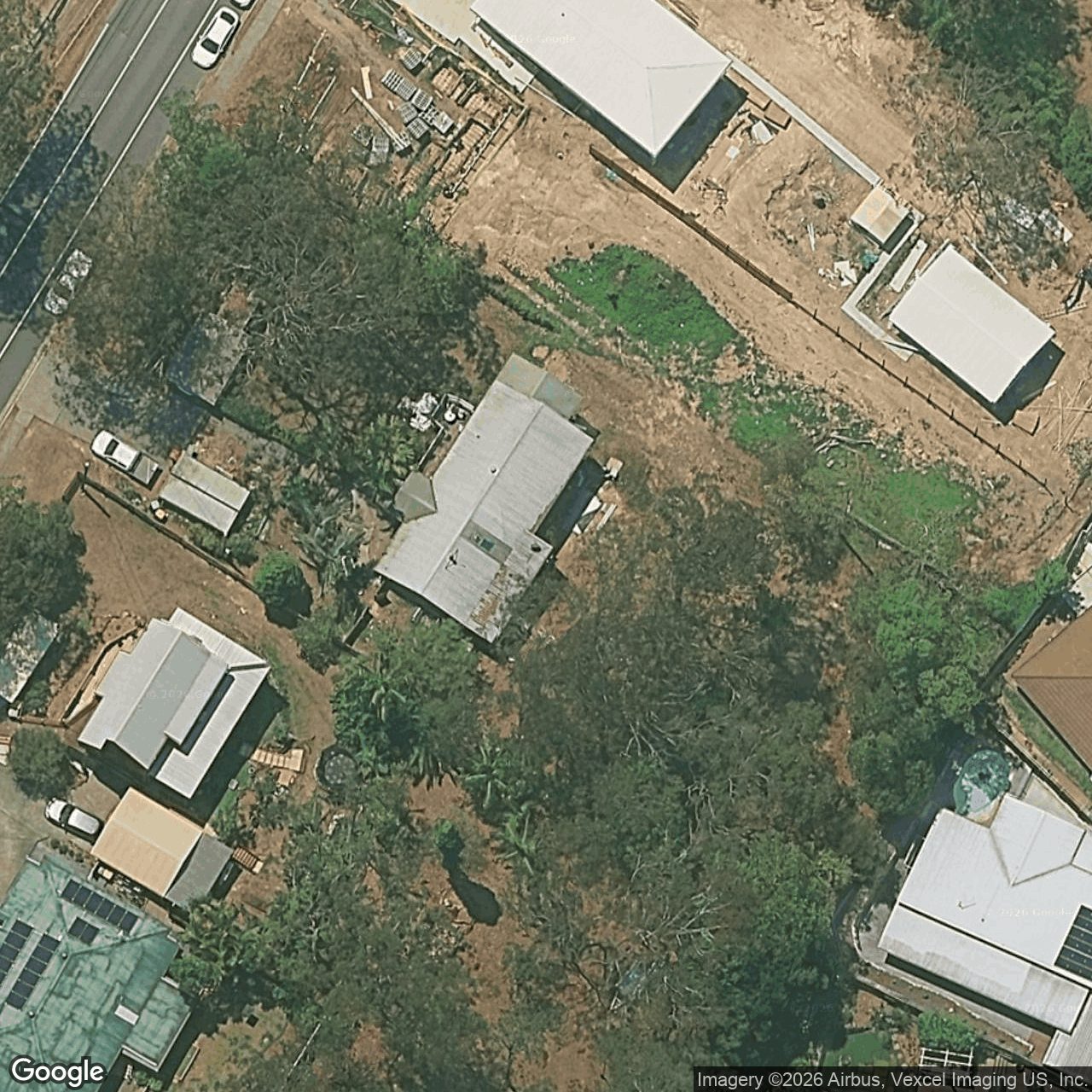 Aerial view of 59 Trees Road, Tallebudgera QLD 4228