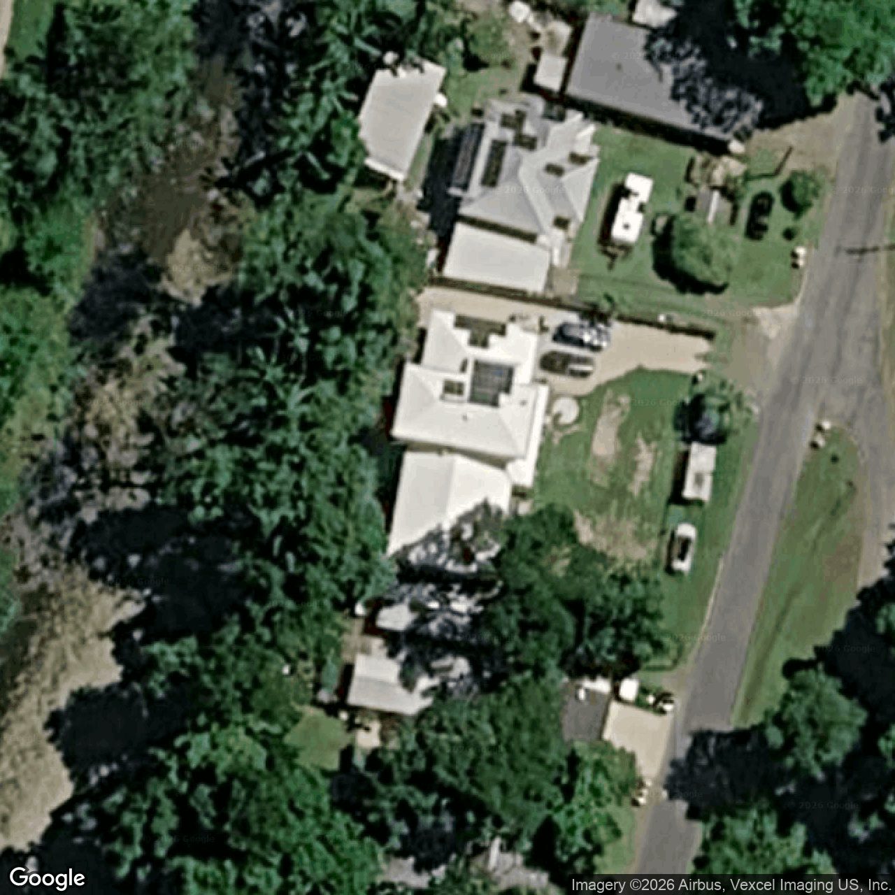 Aerial view of 1440 Tallebudgera Creek Road, Tallebudgera Valley QLD 4228