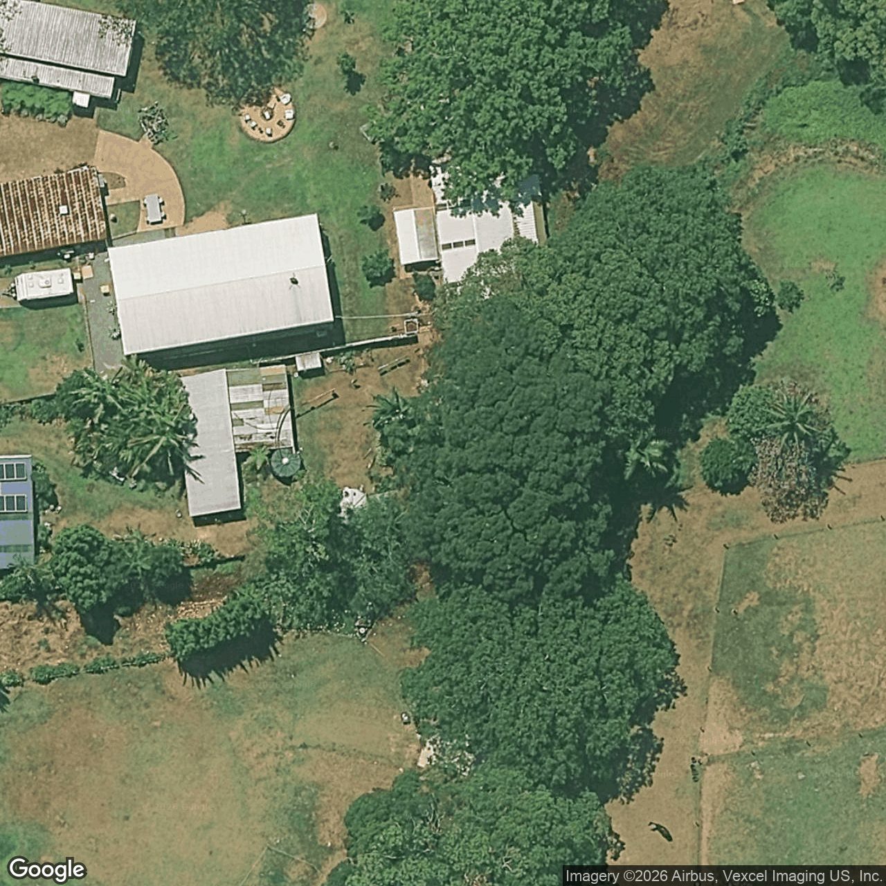 Aerial view of 547 Tallebudgera Creek Road, Tallebudgera Valley QLD 4228
