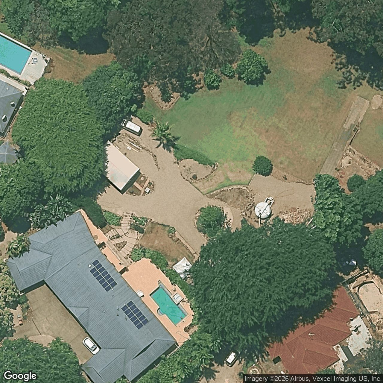 Aerial view of 36 Wisteria Court, Tallebudgera Valley QLD 4228
