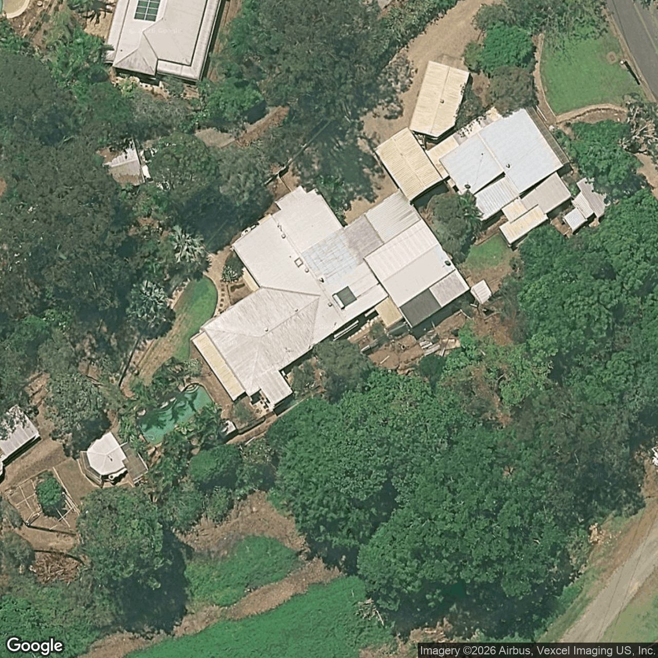 Aerial view of 2-6 Wisteria Court, Tallebudgera Valley QLD 4228