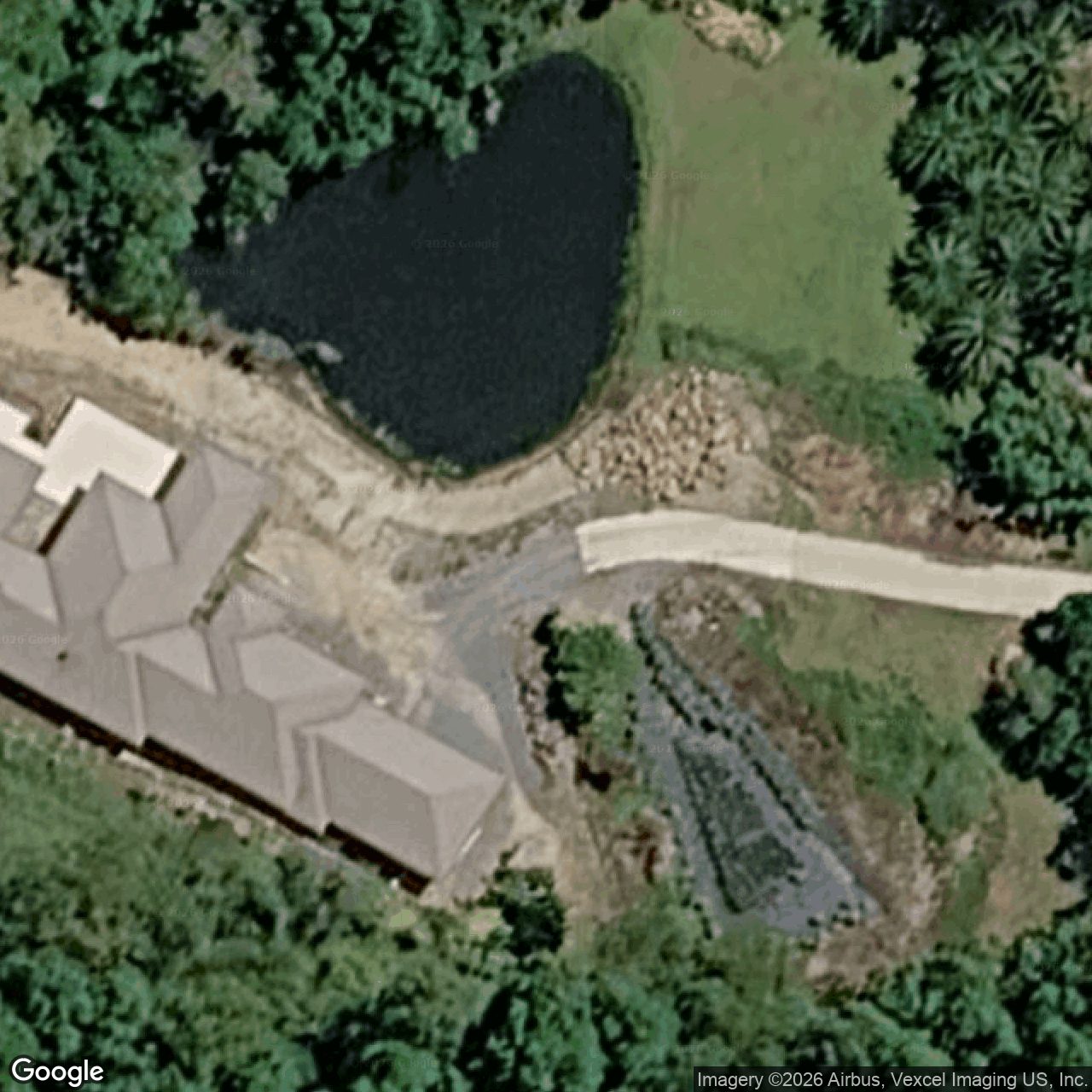 Aerial view of 126 Petsch Creek Road, Tallebudgera Valley QLD 4228