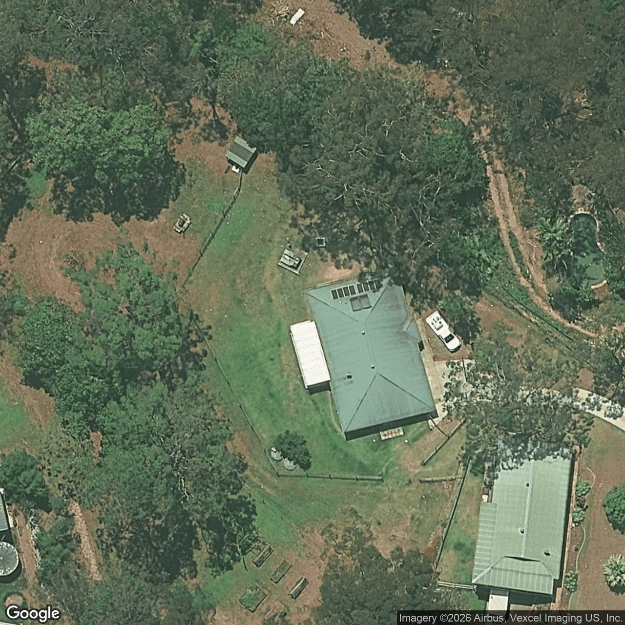 Aerial view of 4 Wednesday Drive, Tallebudgera Valley QLD 4228