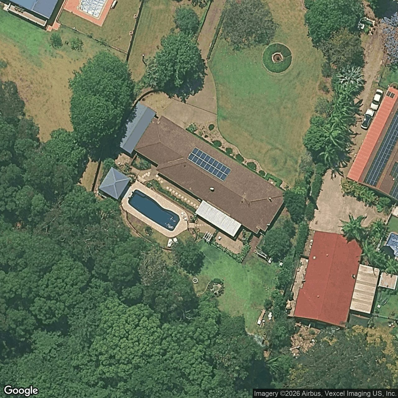 Aerial view of 40 Monday Drive, Tallebudgera Valley QLD 4228