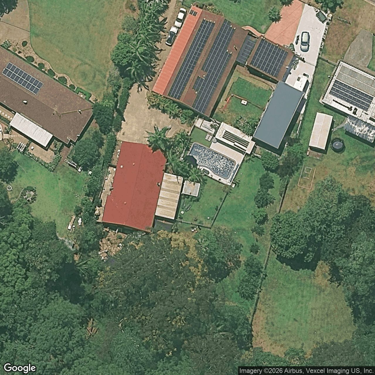 Aerial view of 38 Monday Drive, Tallebudgera Valley QLD 4228
