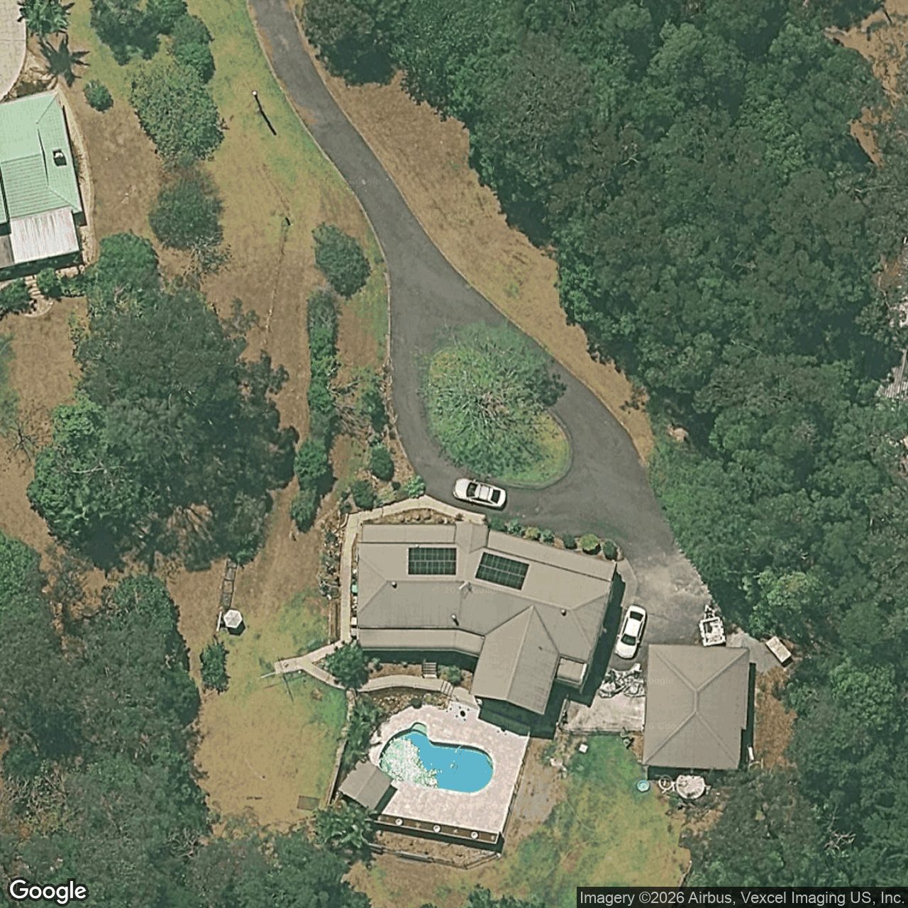 Aerial view of 44 Monday Drive, Tallebudgera Valley QLD 4228