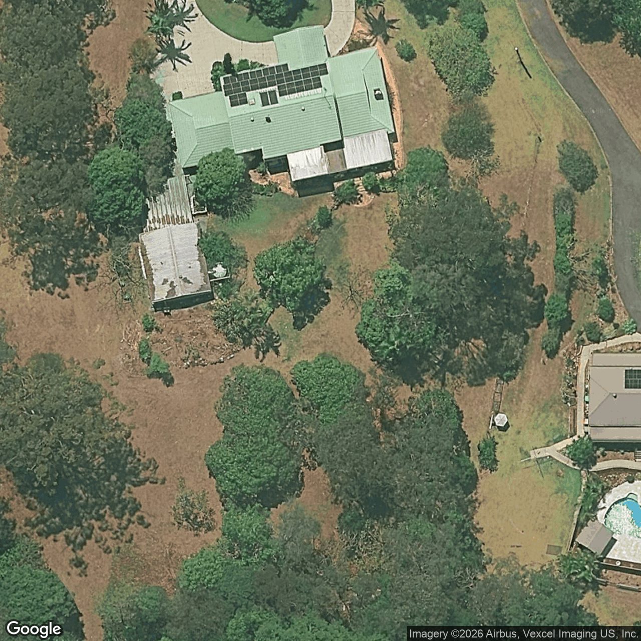 Aerial view of 46 Monday Drive, Tallebudgera Valley QLD 4228