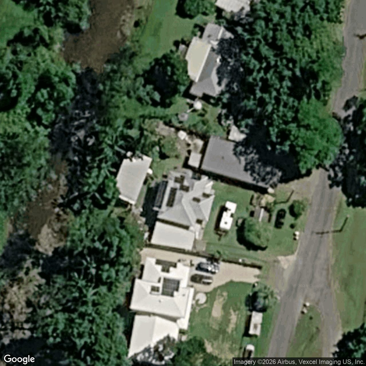 Aerial view of 1438 Tallebudgera Creek Road, Tallebudgera Valley QLD 4228