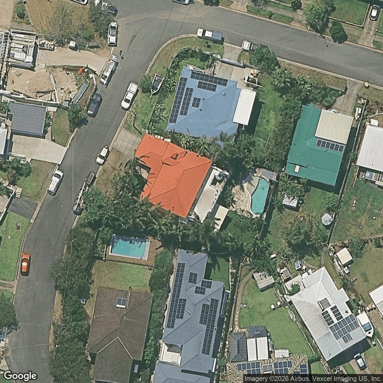 Aerial view of 12 Singh Street, Tugun QLD 4224