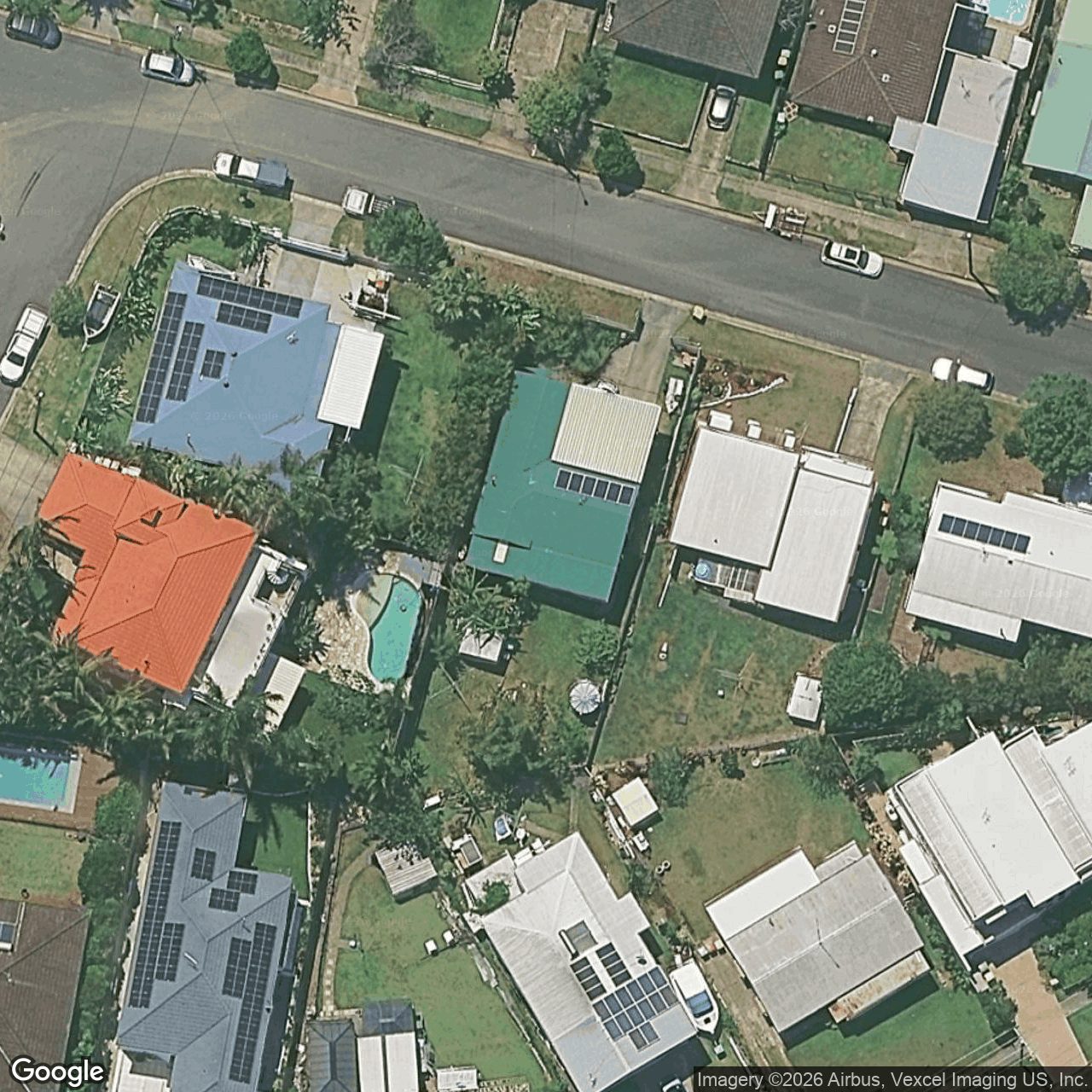 Aerial view of 8 Singh Street, Tugun QLD 4224