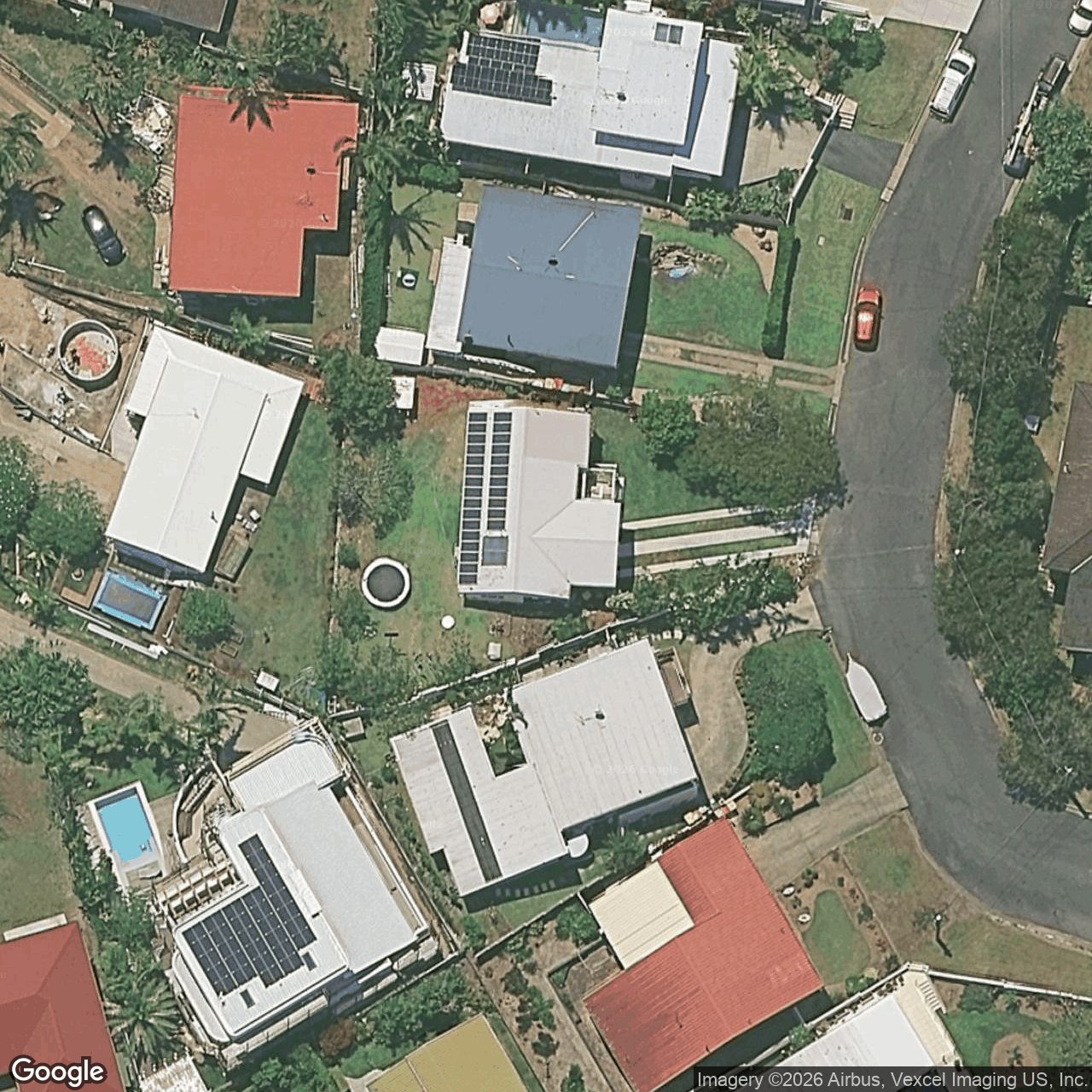 Aerial view of 29 Singh Street, Tugun QLD 4224