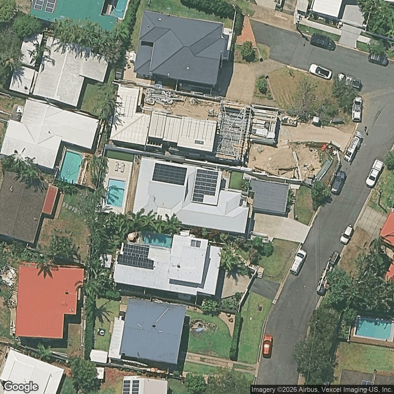 Aerial view of 23 Singh Street, Tugun QLD 4224