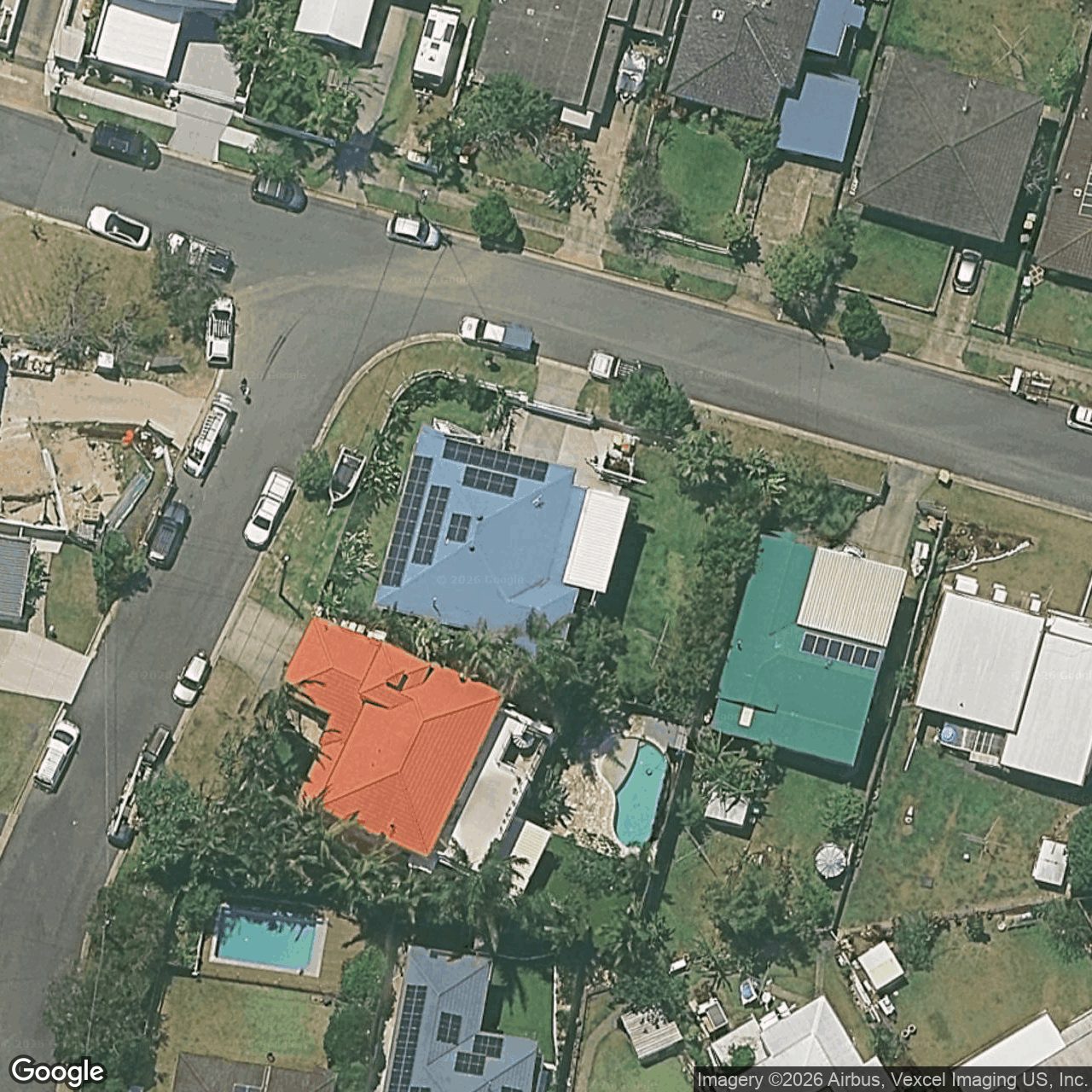 Aerial view of 10 Singh Street, Tugun QLD 4224