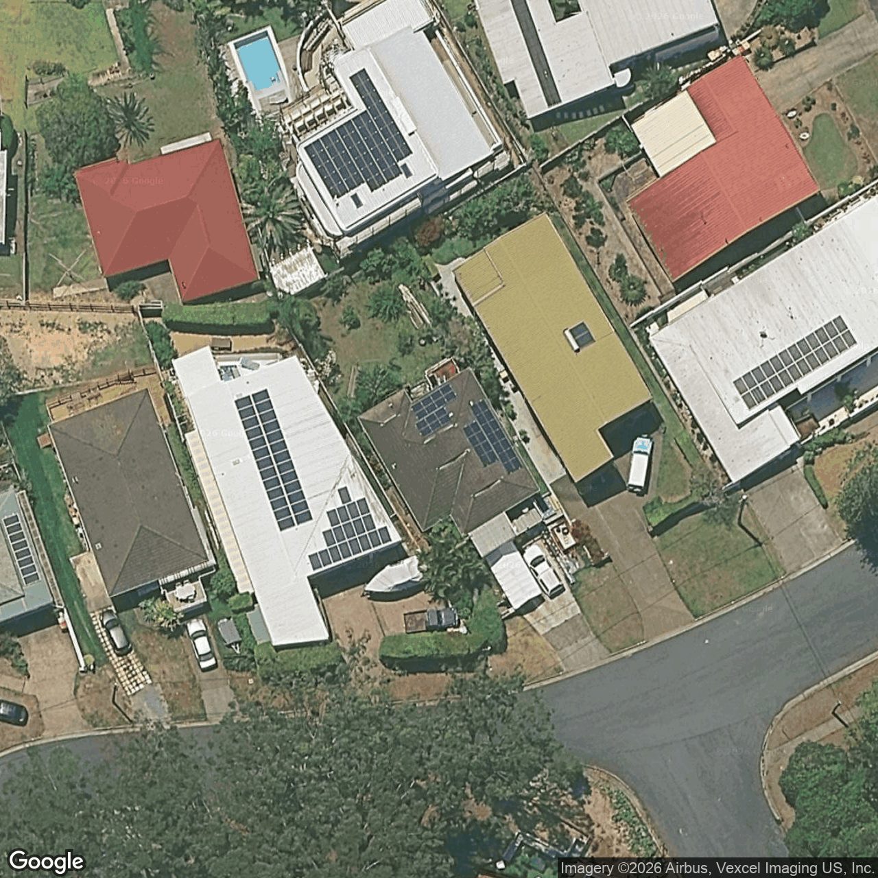 Aerial view of 53 West Wyberba Street, Tugun QLD 4224