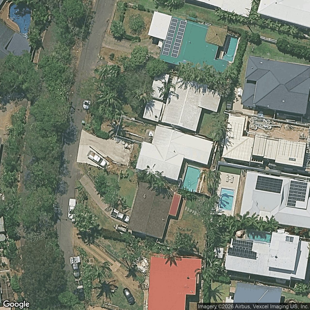 Aerial view of 12 Inala Avenue, Tugun QLD 4224