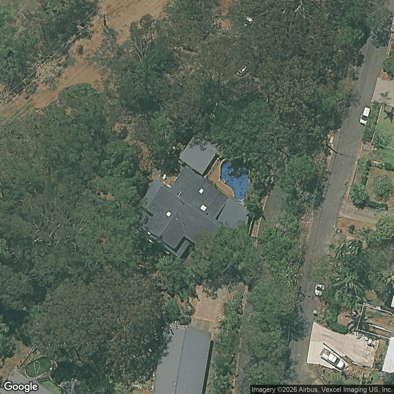Aerial view of 1 Inala Avenue, Tugun QLD 4224