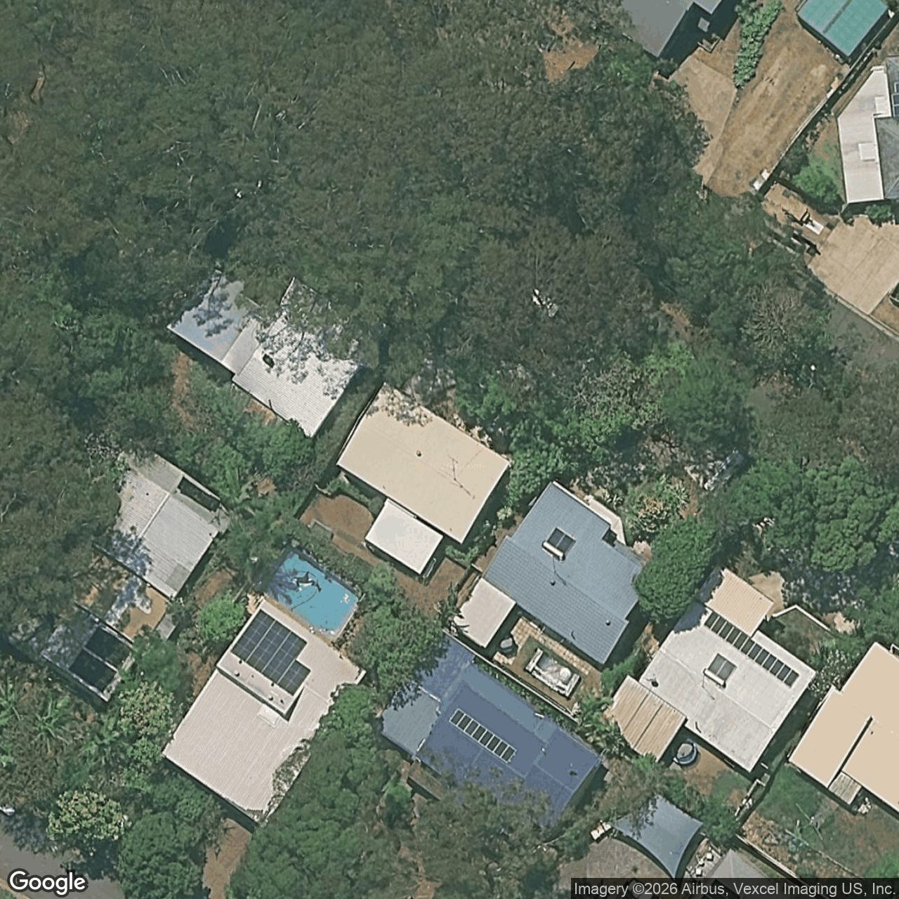 Aerial view of 32 Inala Avenue, Tugun QLD 4224