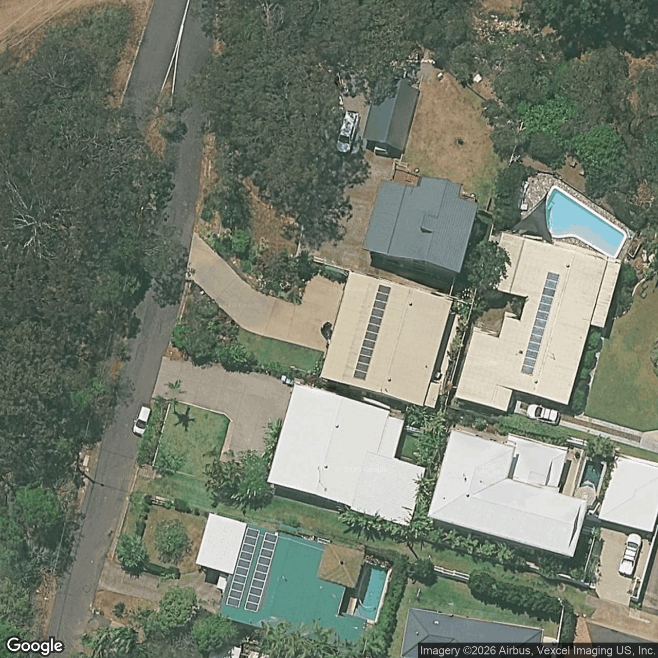 Aerial view of 4 Inala Avenue, Tugun QLD 4224