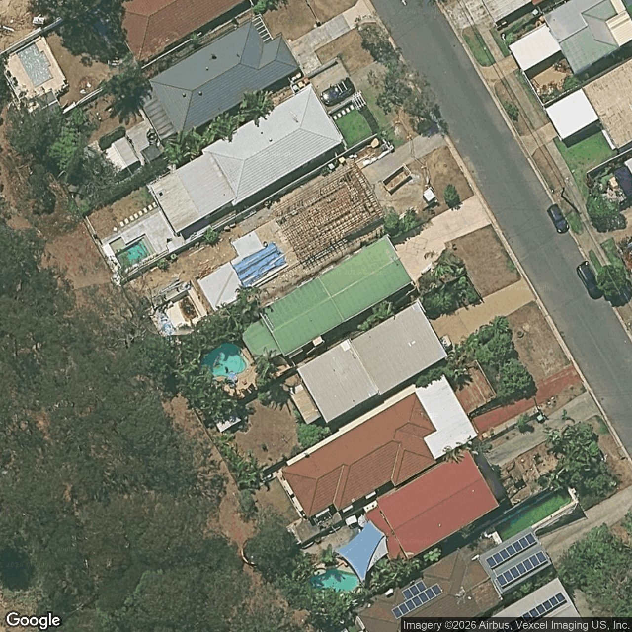 Aerial view of 54 Monash Street, Tugun QLD 4224