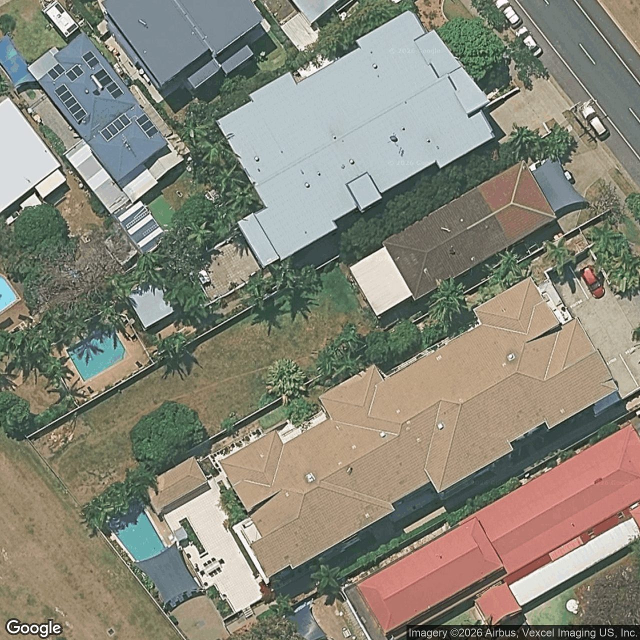 Aerial view of 466 Coolangatta Road, Tugun QLD 4224