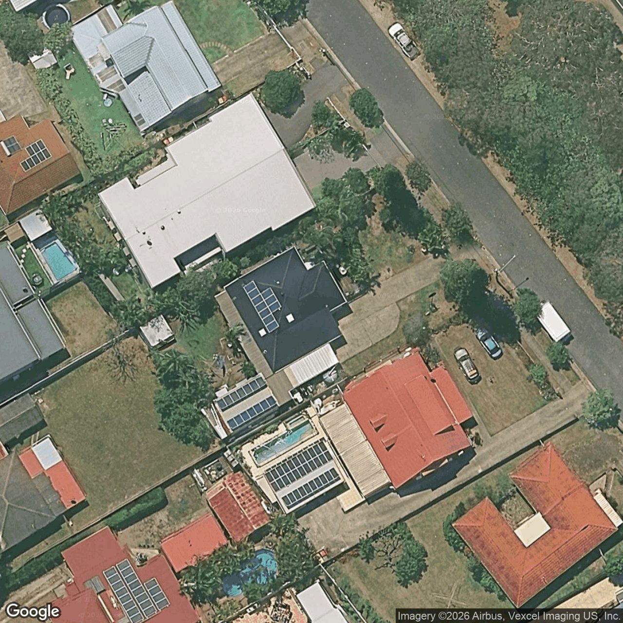 Aerial view of 440 Coolangatta Road, Tugun QLD 4224