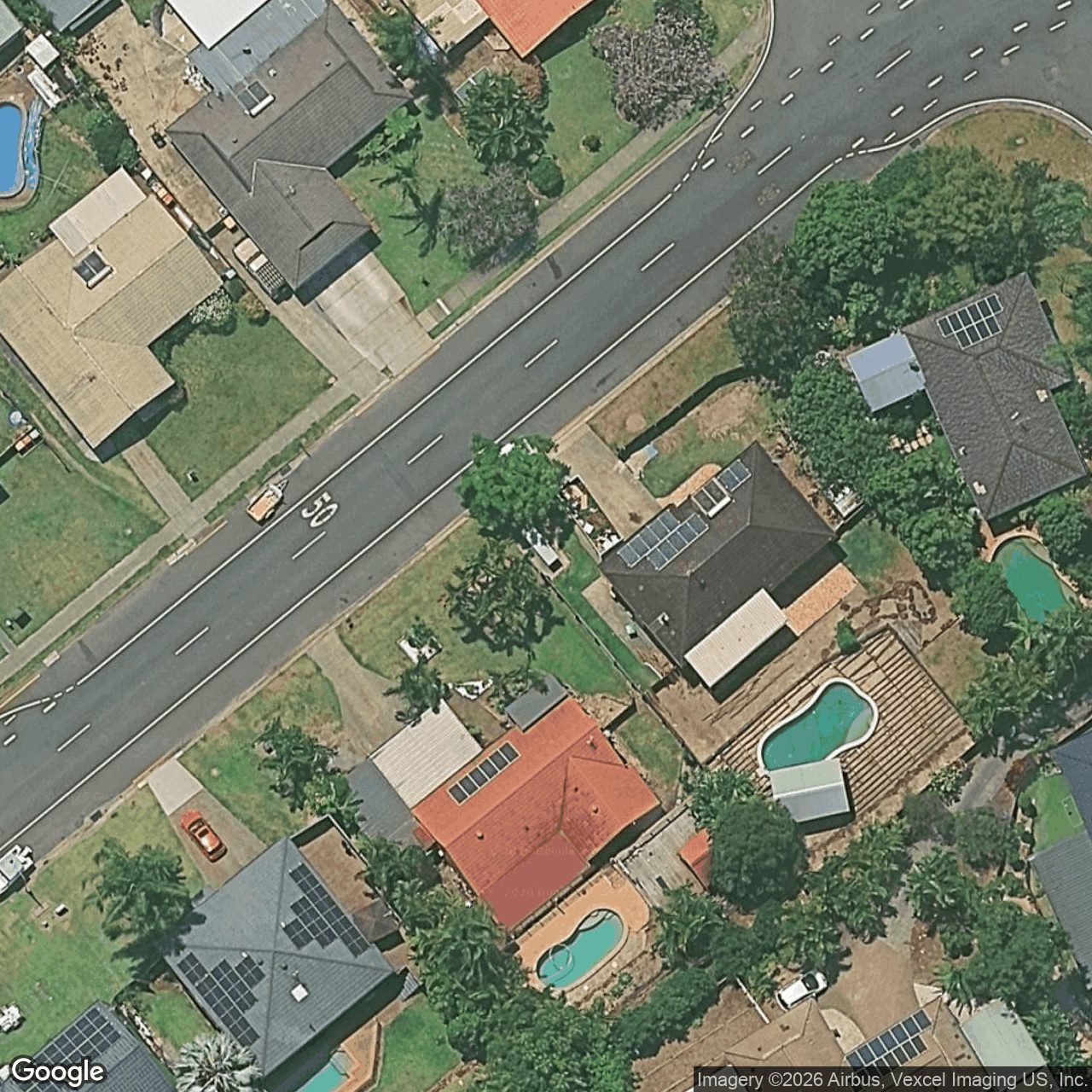 Aerial view of 40A Mirreen Drive, Tugun QLD 4224
