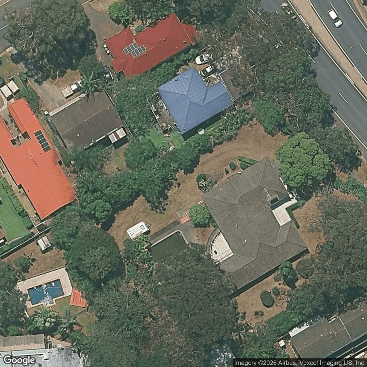 Aerial view of 546 Gold Coast Highway, Tugun QLD 4224