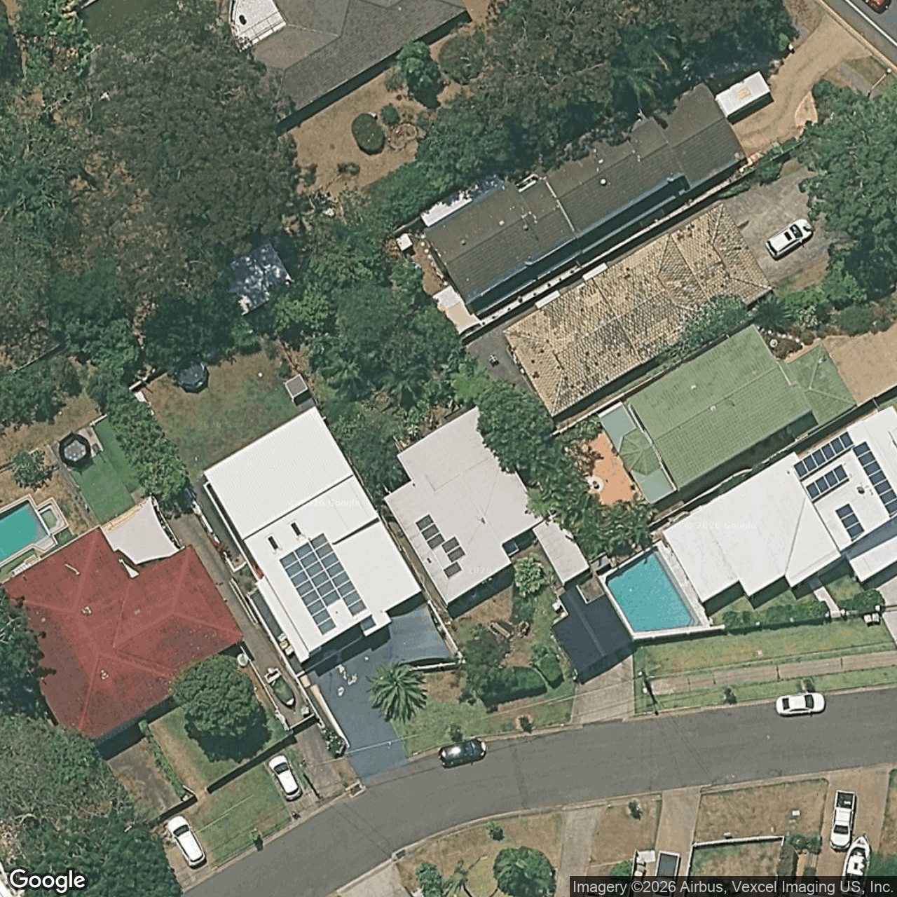 Aerial view of 5 Winders Avenue, Tugun QLD 4224